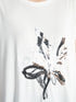 LC Waikiki Crew Neck Printed Sequined Combed Cotton Women's T-Shirt